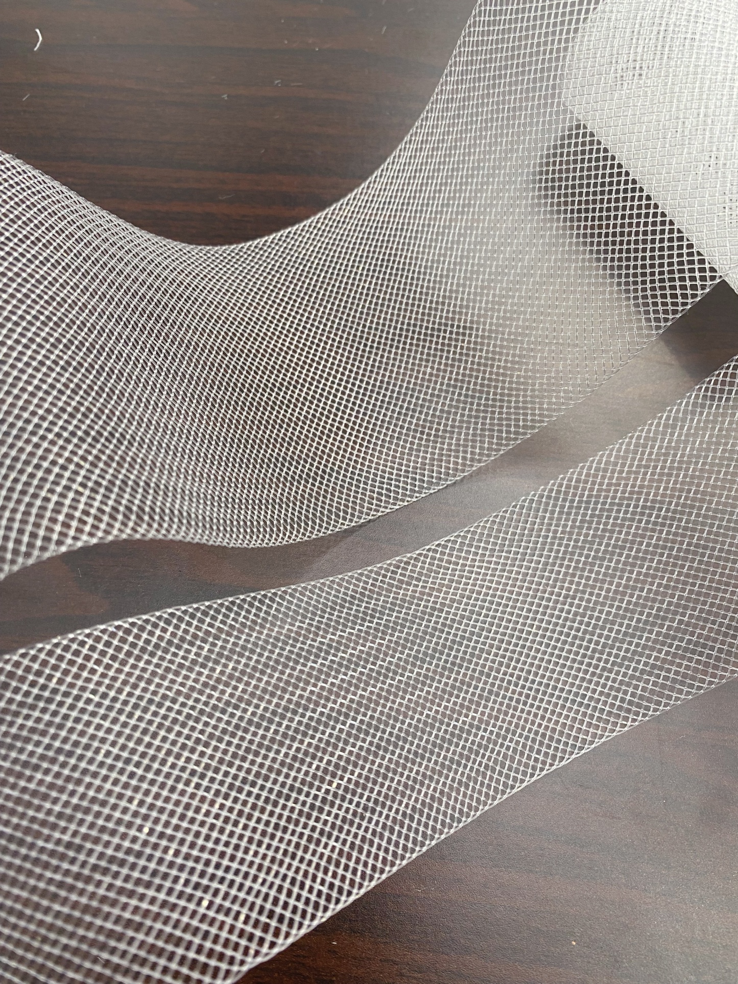 5cm Wide Horsehair Braid, Crinoline Mesh Netting, Stiff Horsehair for Sewing Wedding Dress Gowns, Hats, DIY Dressmaking