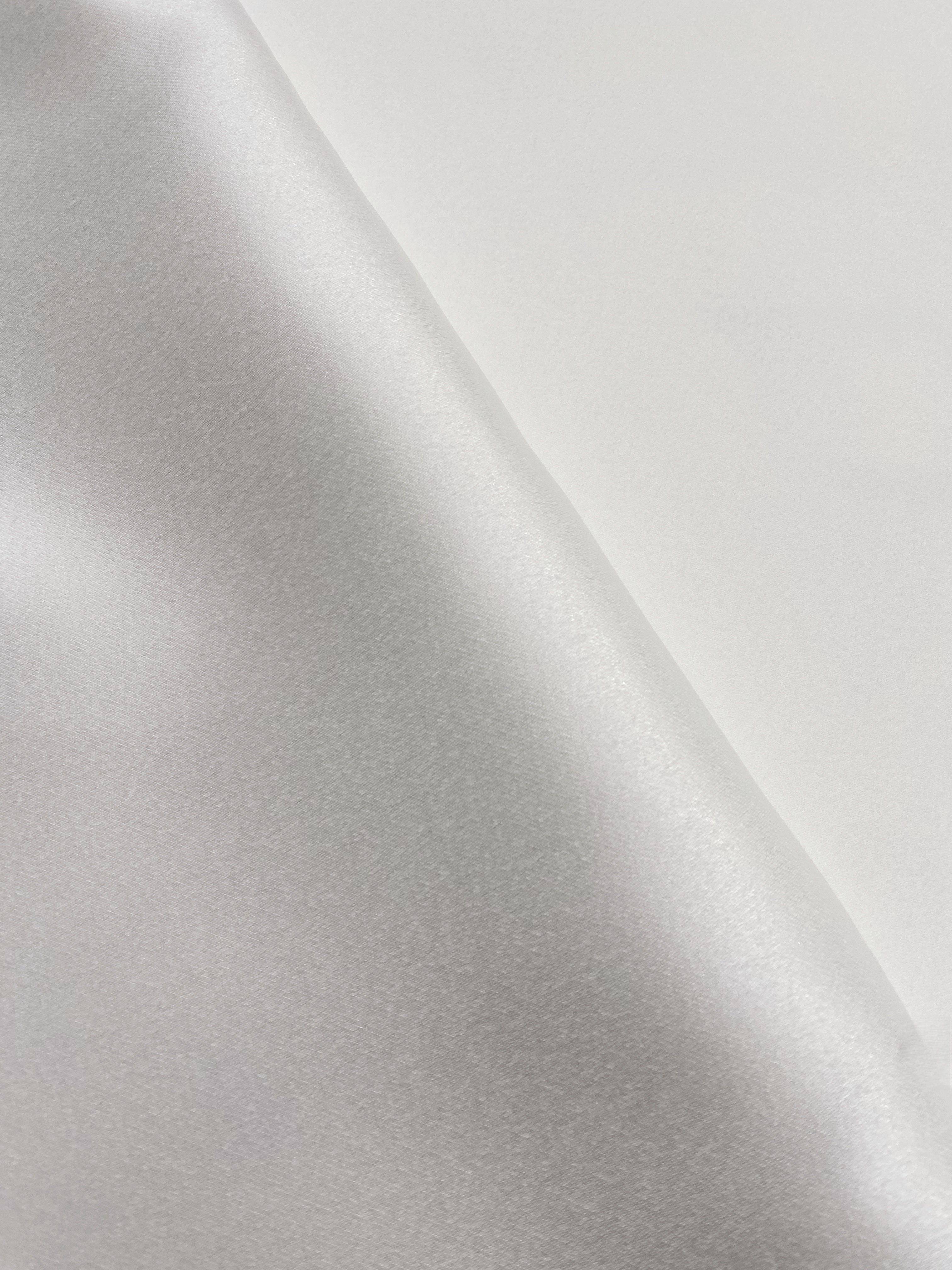 Off-white Satin Mikado Fabric: Bridal Satin Premium Structure, Textured Satin Hi Quality For Sewing Dresses,60‘’ wide