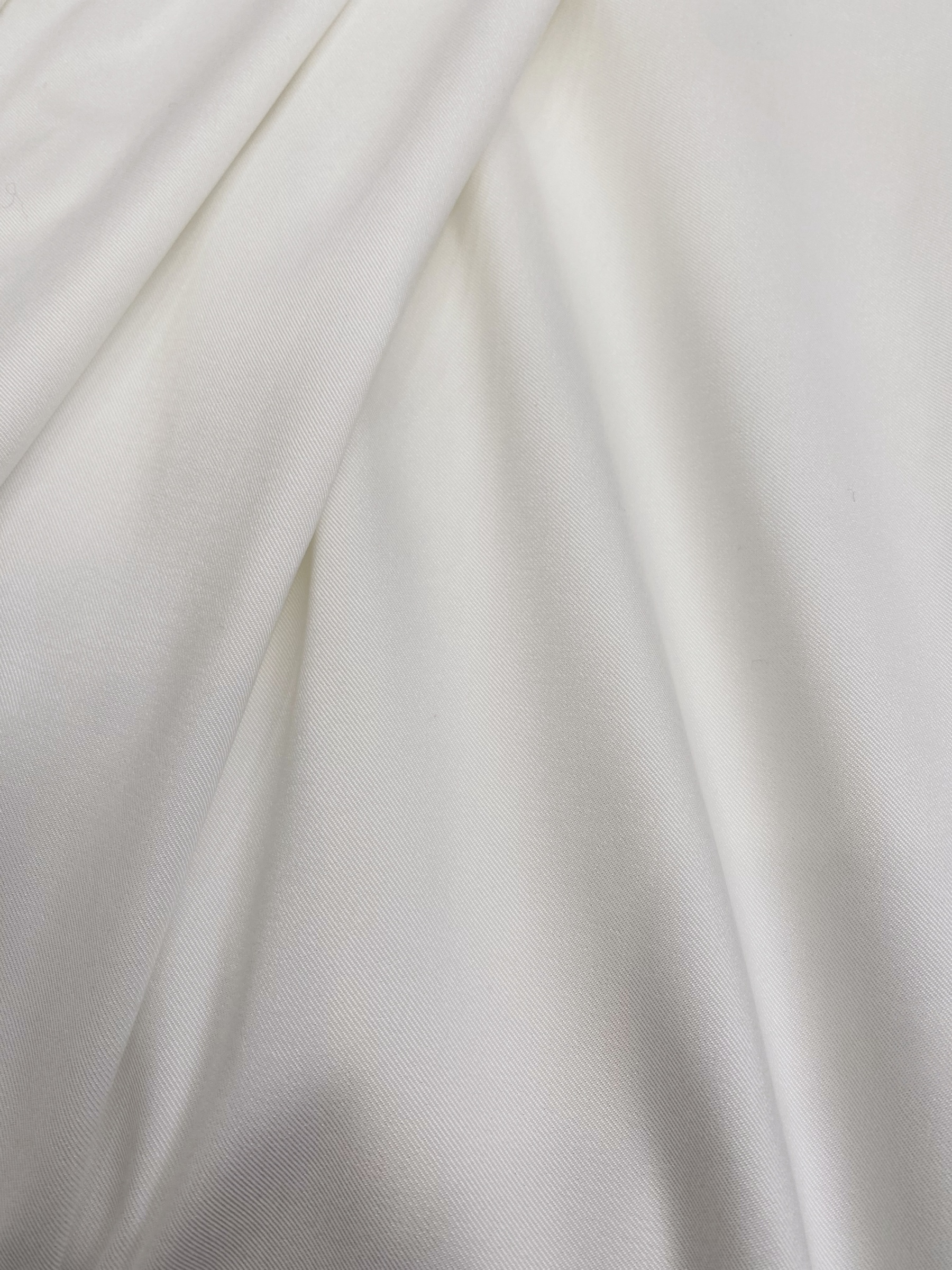 Strech Mikado Fabric: 60" Stiff Matte Rich Twill Texture, High Quality Material For Bridal Dresses, Suits, Decor