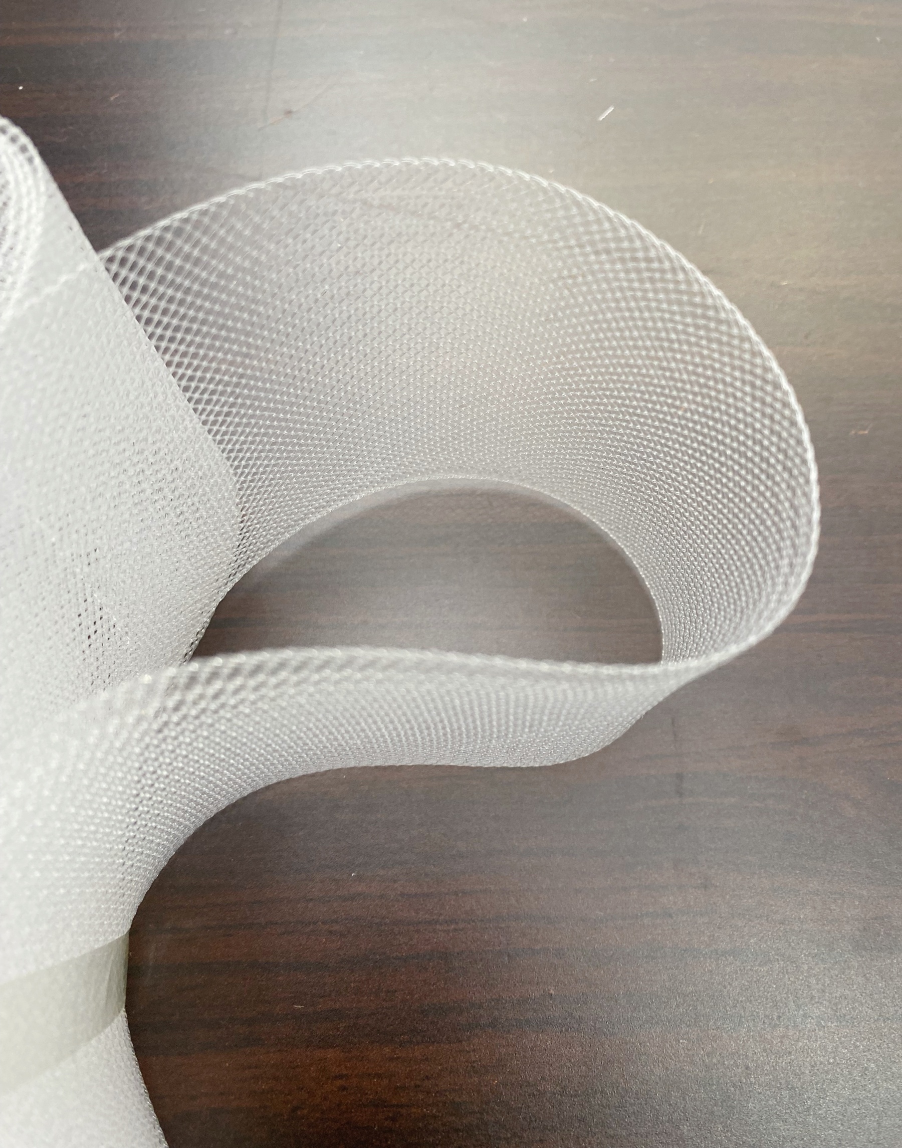 7.5cm Wide Horsehair Braid, Crinoline Mesh Netting, Stiff Horsehair for Sewing Wedding Dress Gowns, Hats, DIY Dressmaking