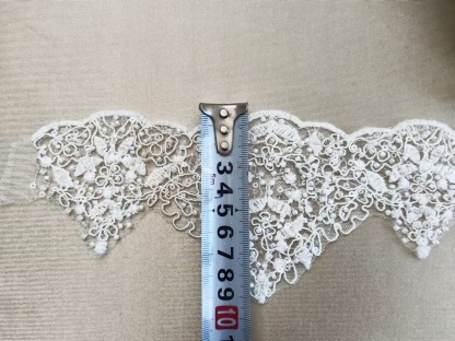 Sequined Lace Trim, Alencon Lace Trim, Beaded Cord Lace Trim For Wedding Veil cloth accessories, Bridal Lace Trim with Beads