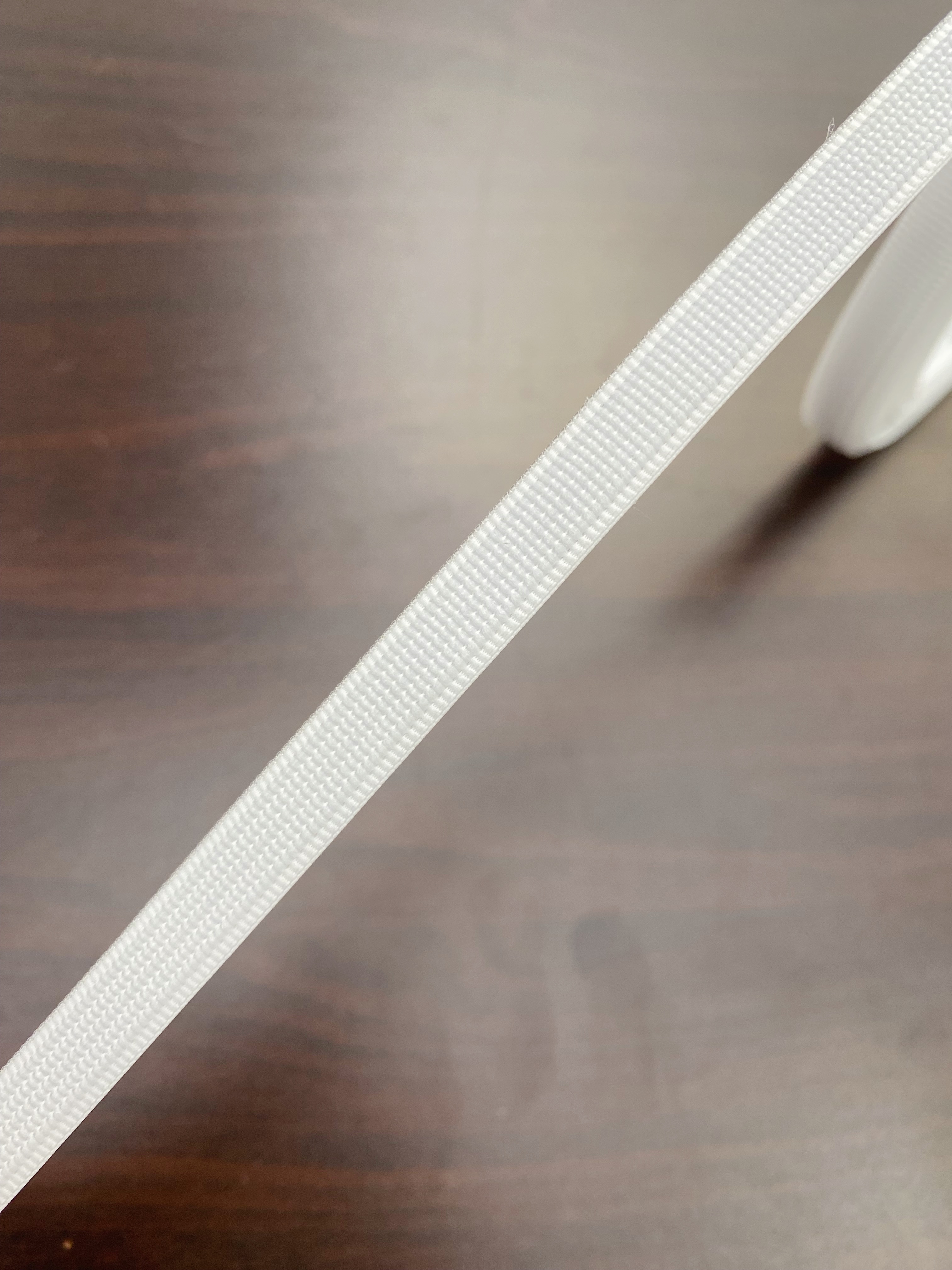 Corset Fish Boning Roll 50 Yards | PET PA Polyester Yarn for Support in Wedding Dresses, Bras, Sewing Projects | Black/White, Various Sizes