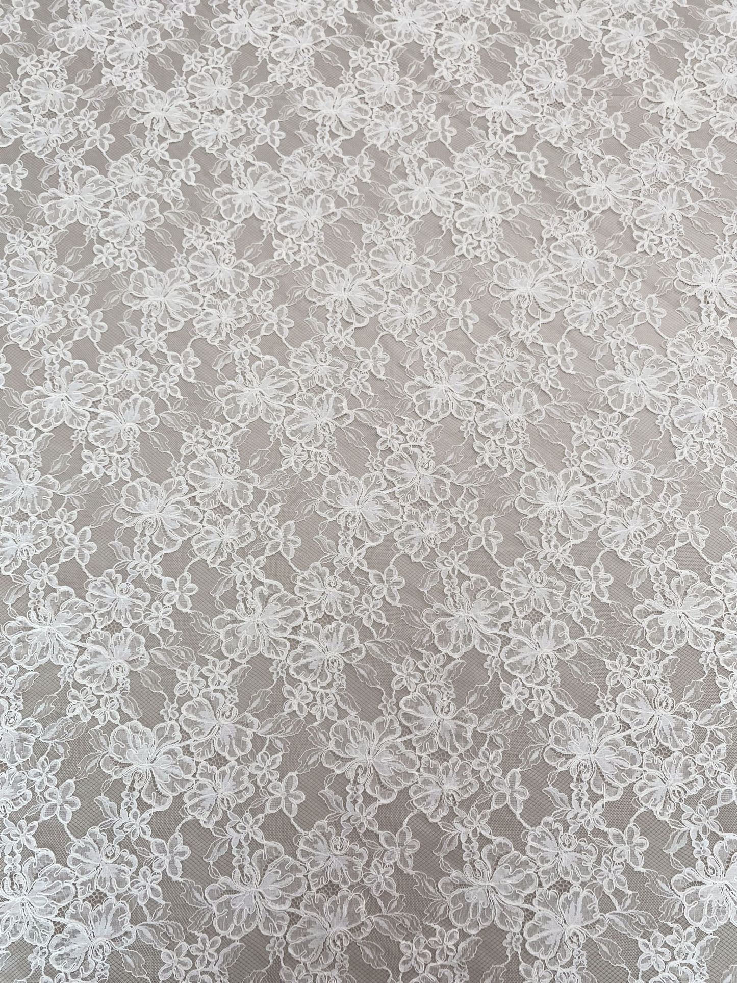 Chantilly Eyelash Lace Fabric, Bridal Wedding Dress lace for Veil, Dress, Costume