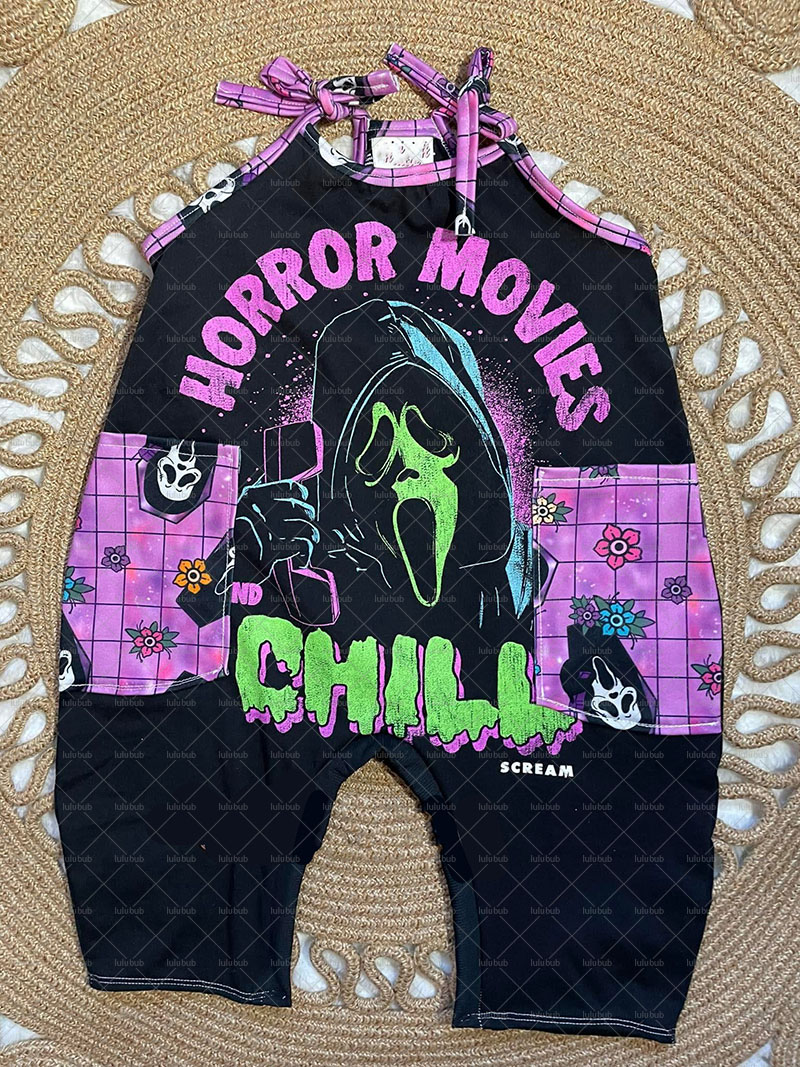 Baby Girl Halloween Romper