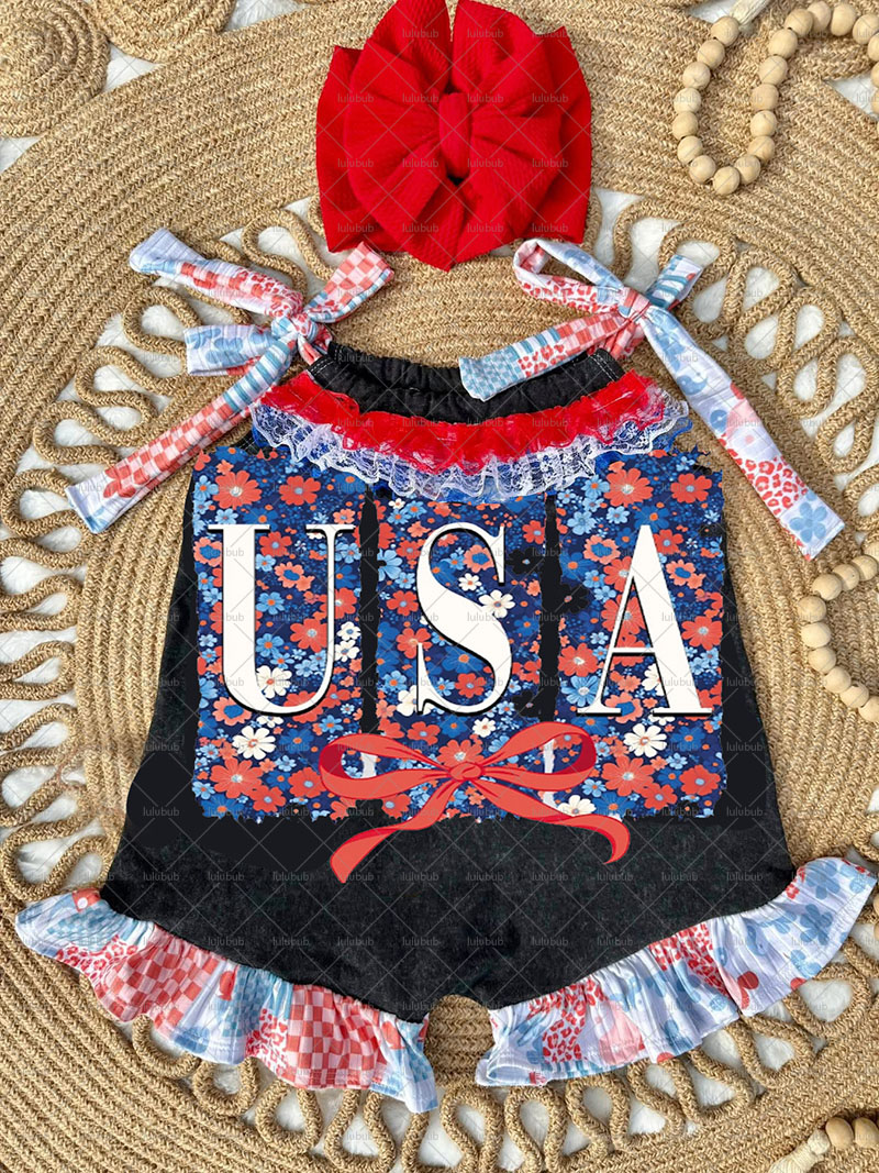 Baby 4th of July Romper