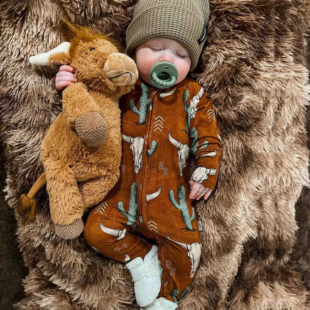 Newborn Cowboy Jumpsuit