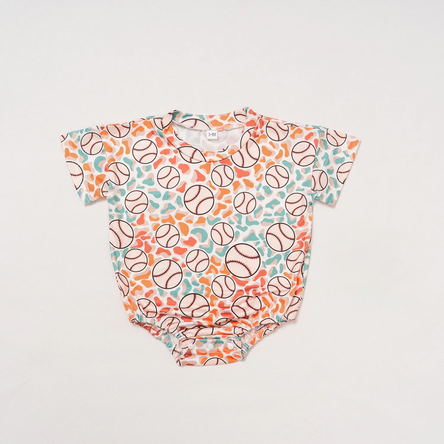 Baby Baseball Romper