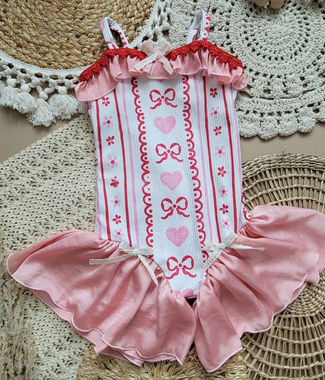 Baby Valentine's Day Romper