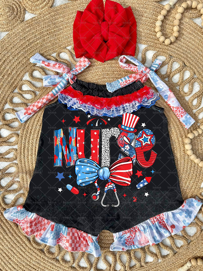 Baby 4th of July Romper