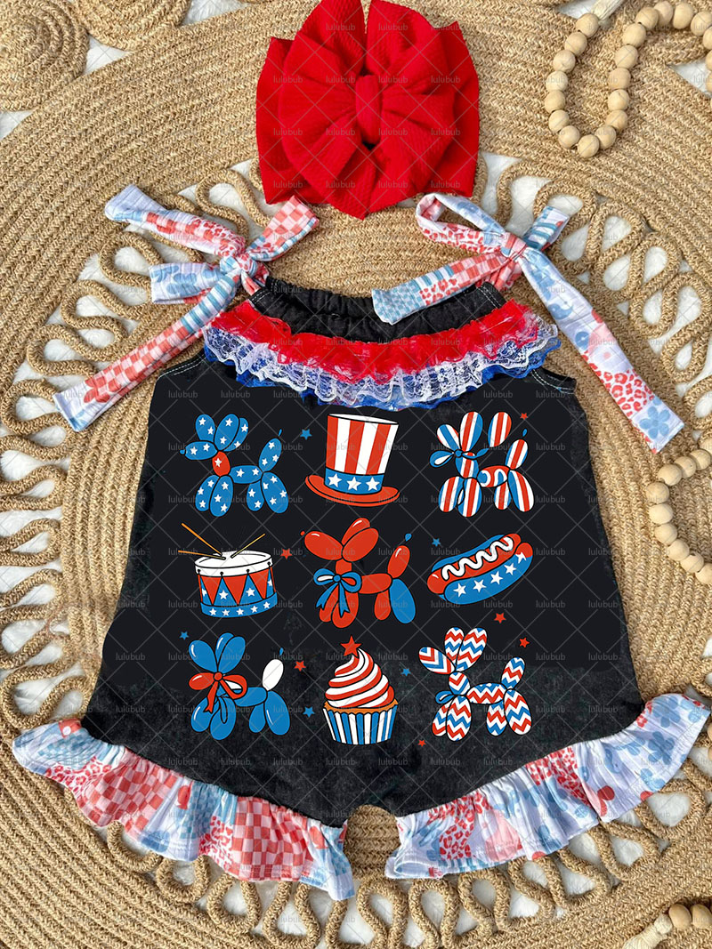 Baby 4th of July Romper