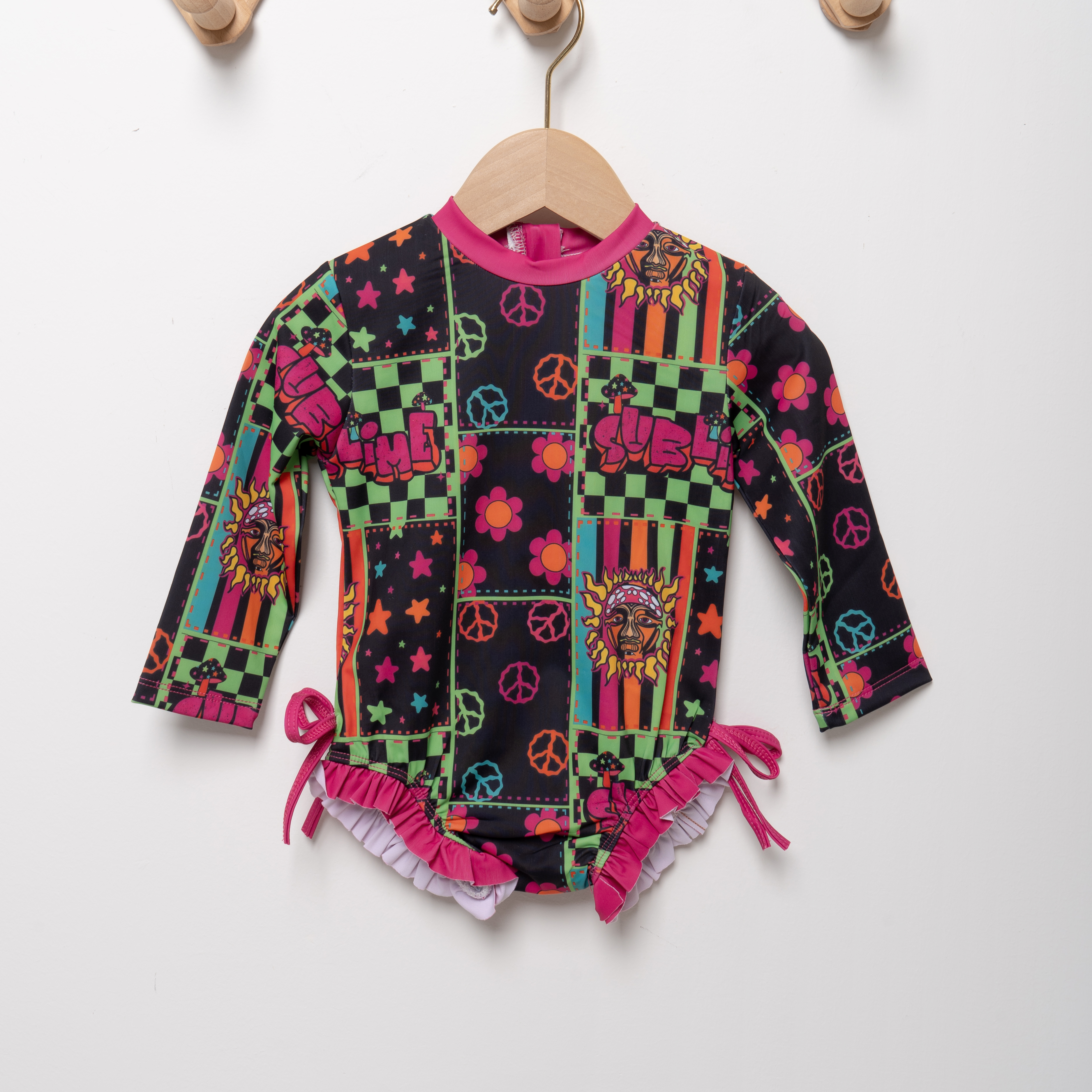 Baby Band Patchwork Swimsuit