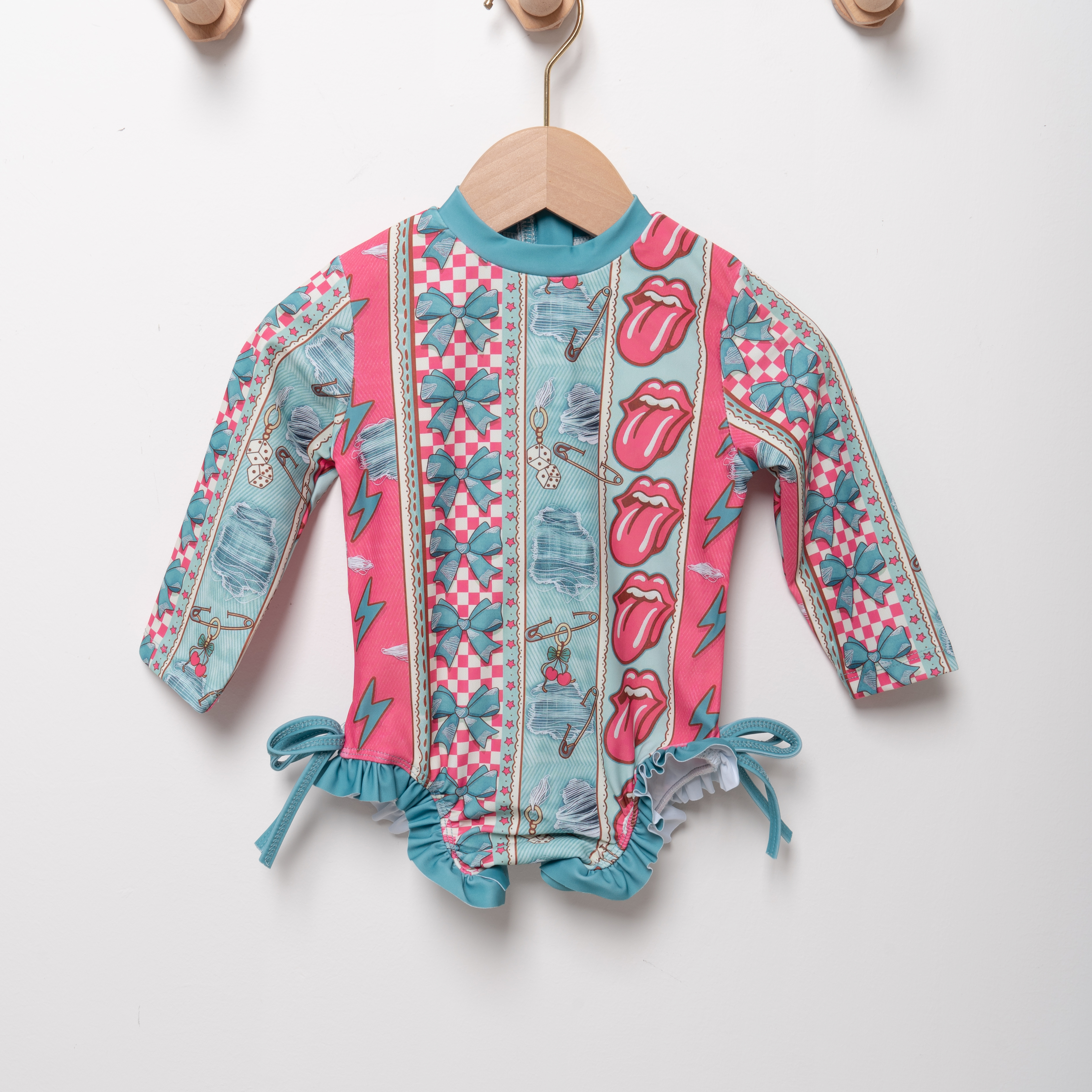 Baby Groovy Stripe Swimsuit