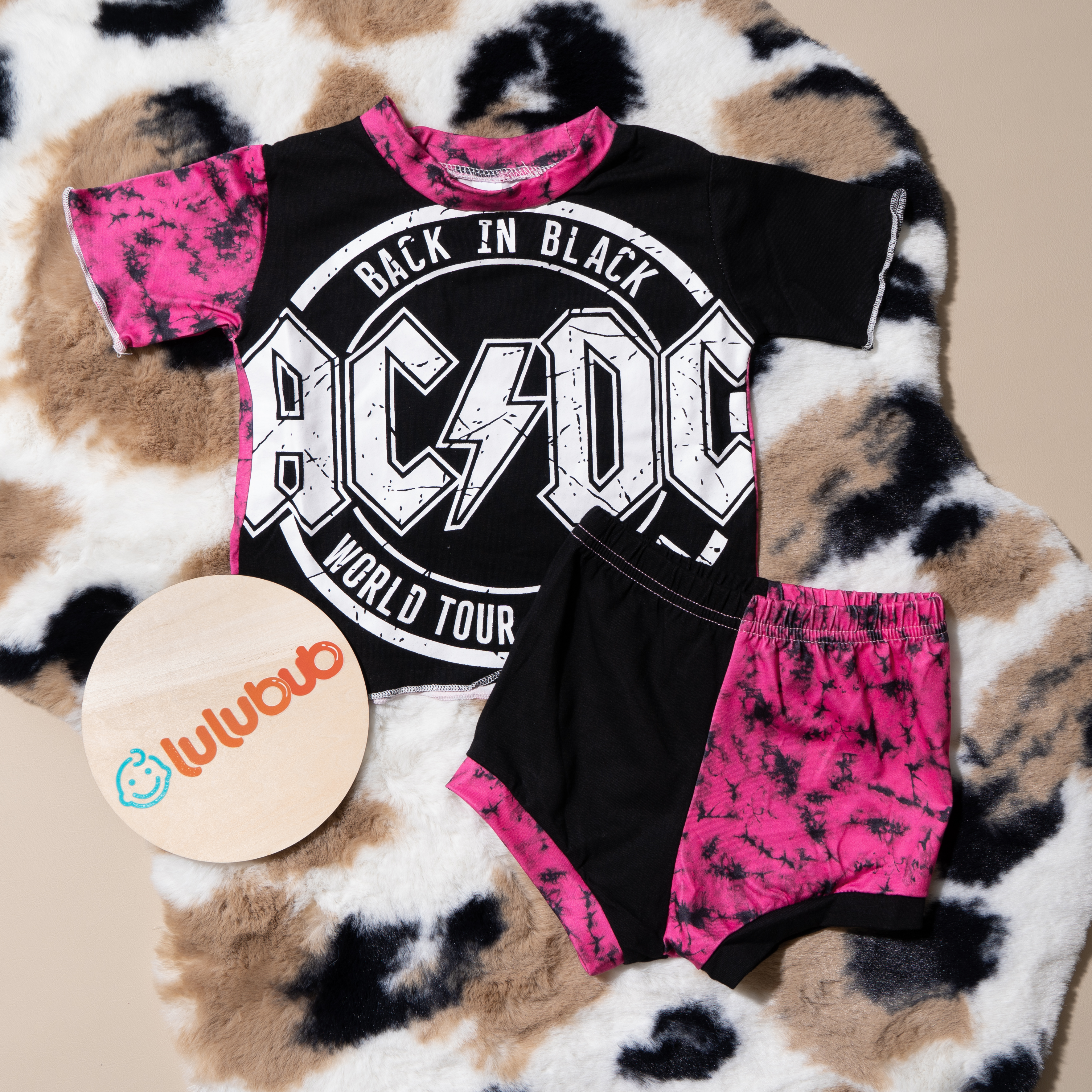 2 Piece Baby Print Set