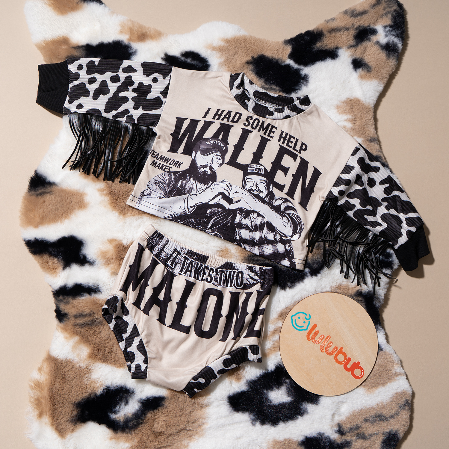 Baby Print Romper