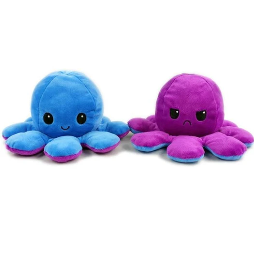 Reversible Octopus Plush.
