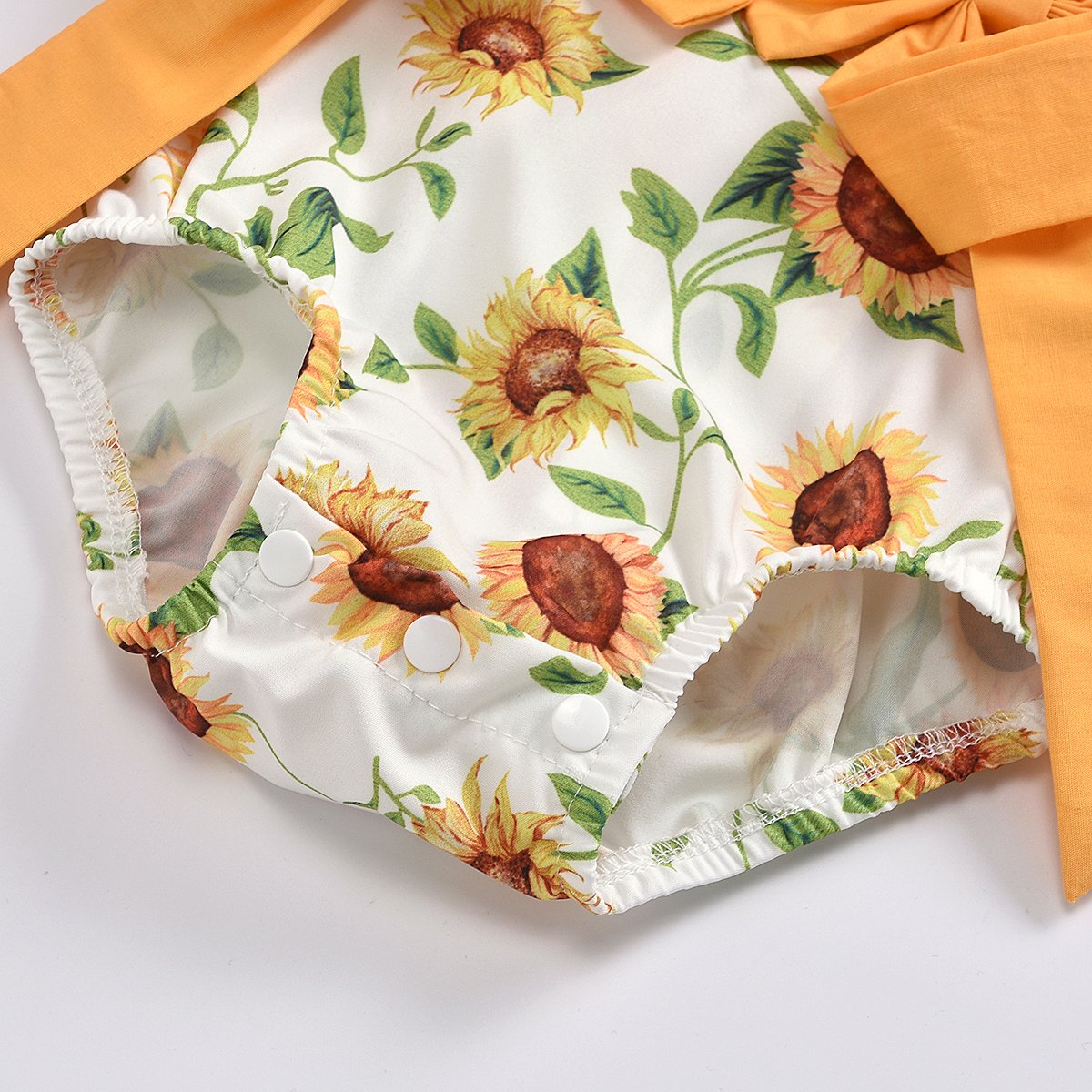 Baby Girl Floral Romper Sets.