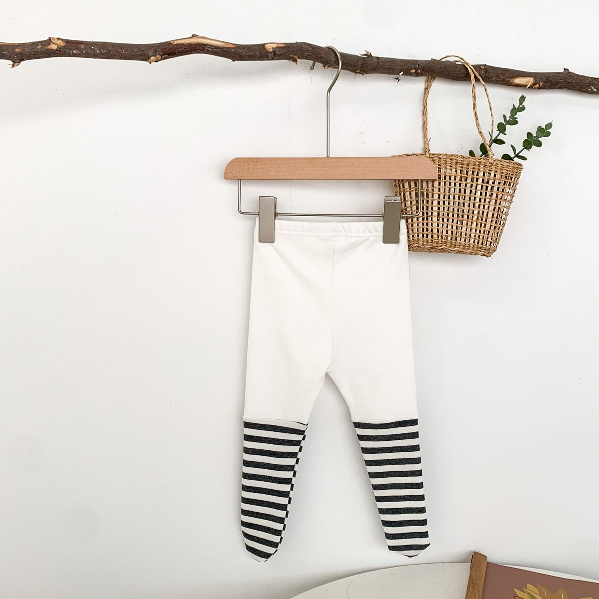 Baby Pure Striped Pantyhose-visikids