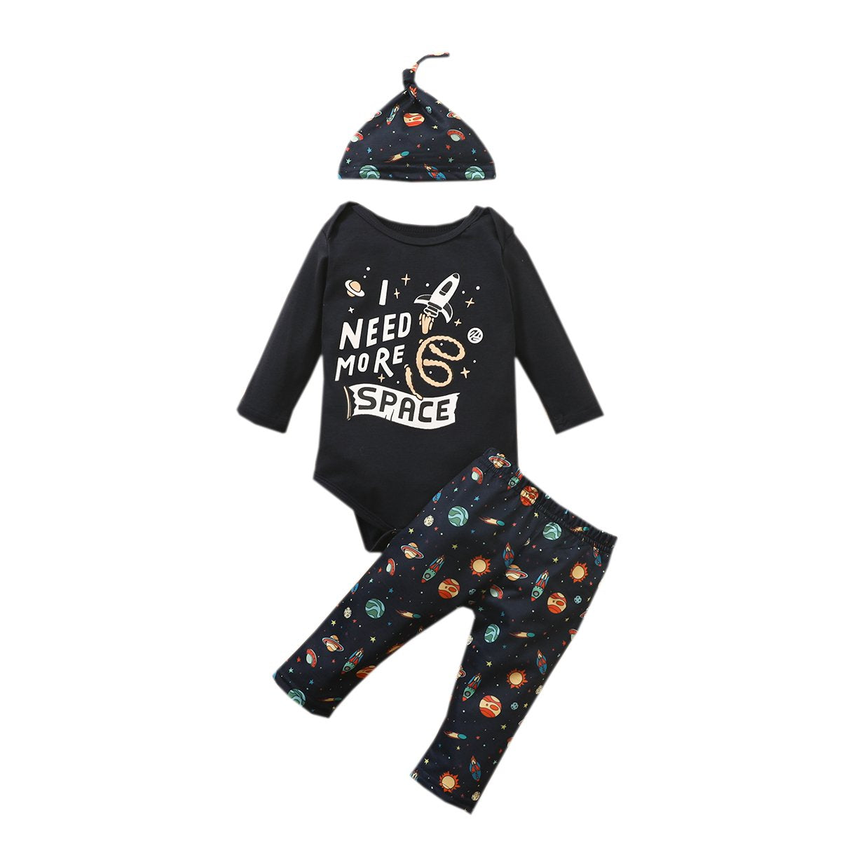 Baby's three-Piece Universe Suit.