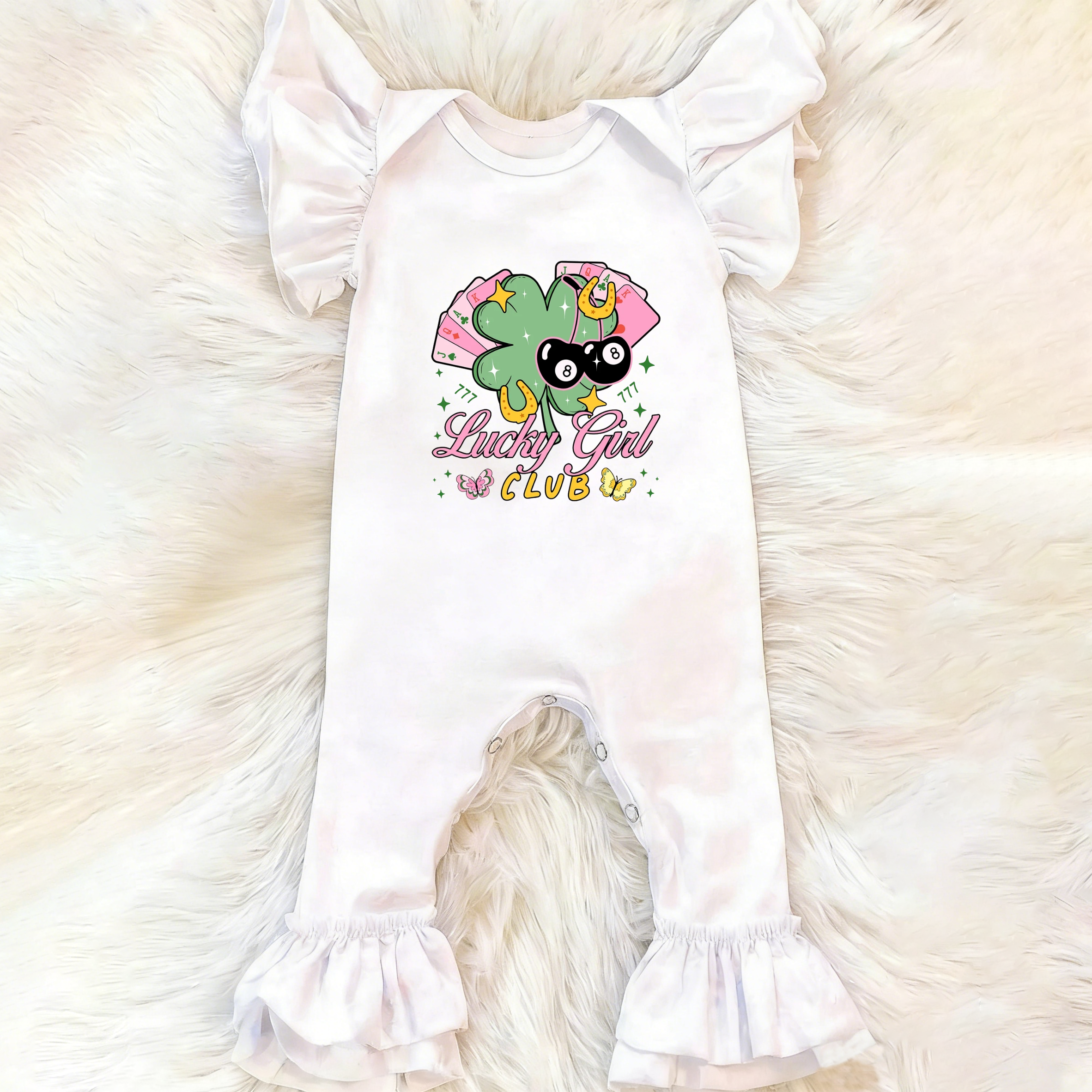 Baby Lucky Girl Club Jumpsuit 