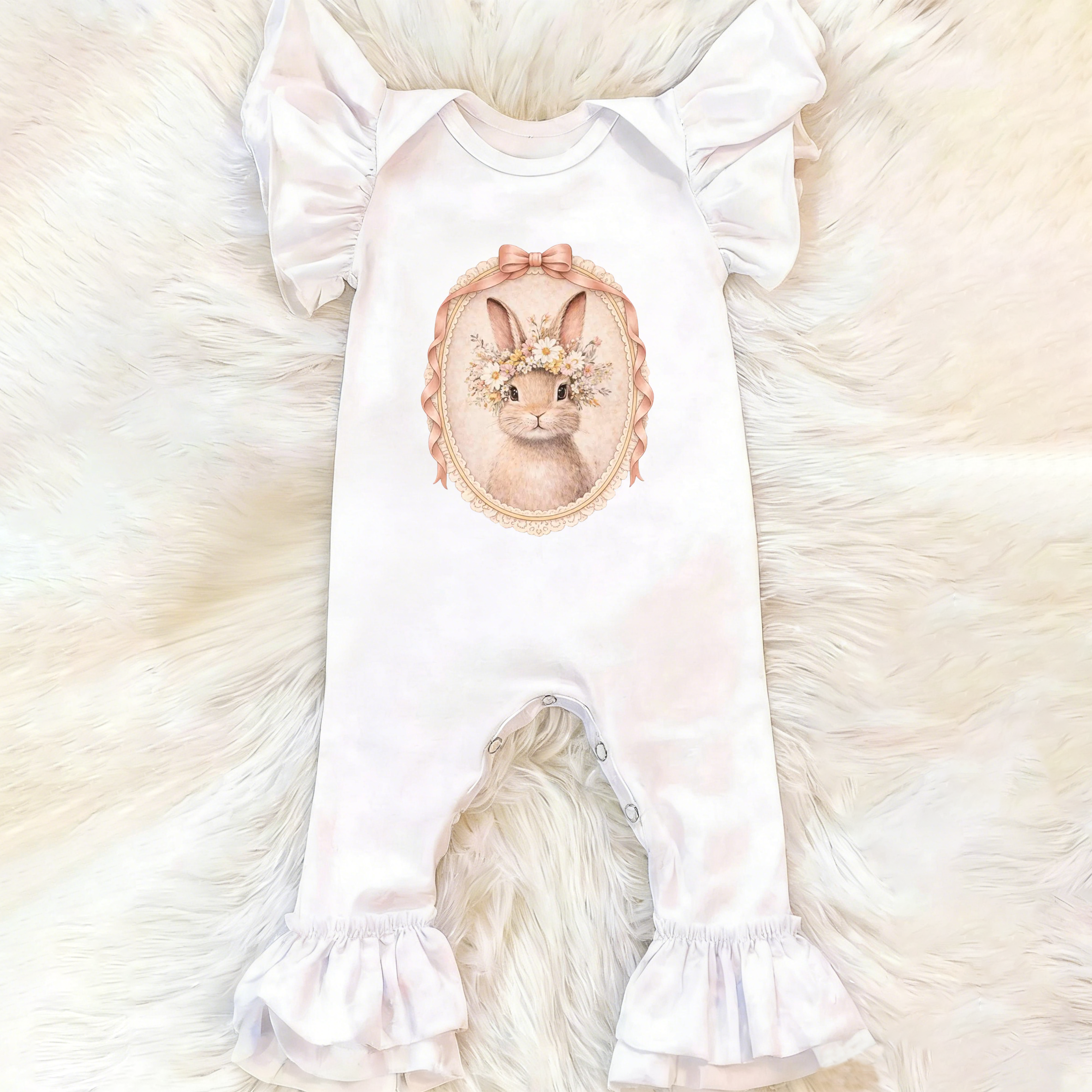 Baby Easter Bunny Jumpsuit 