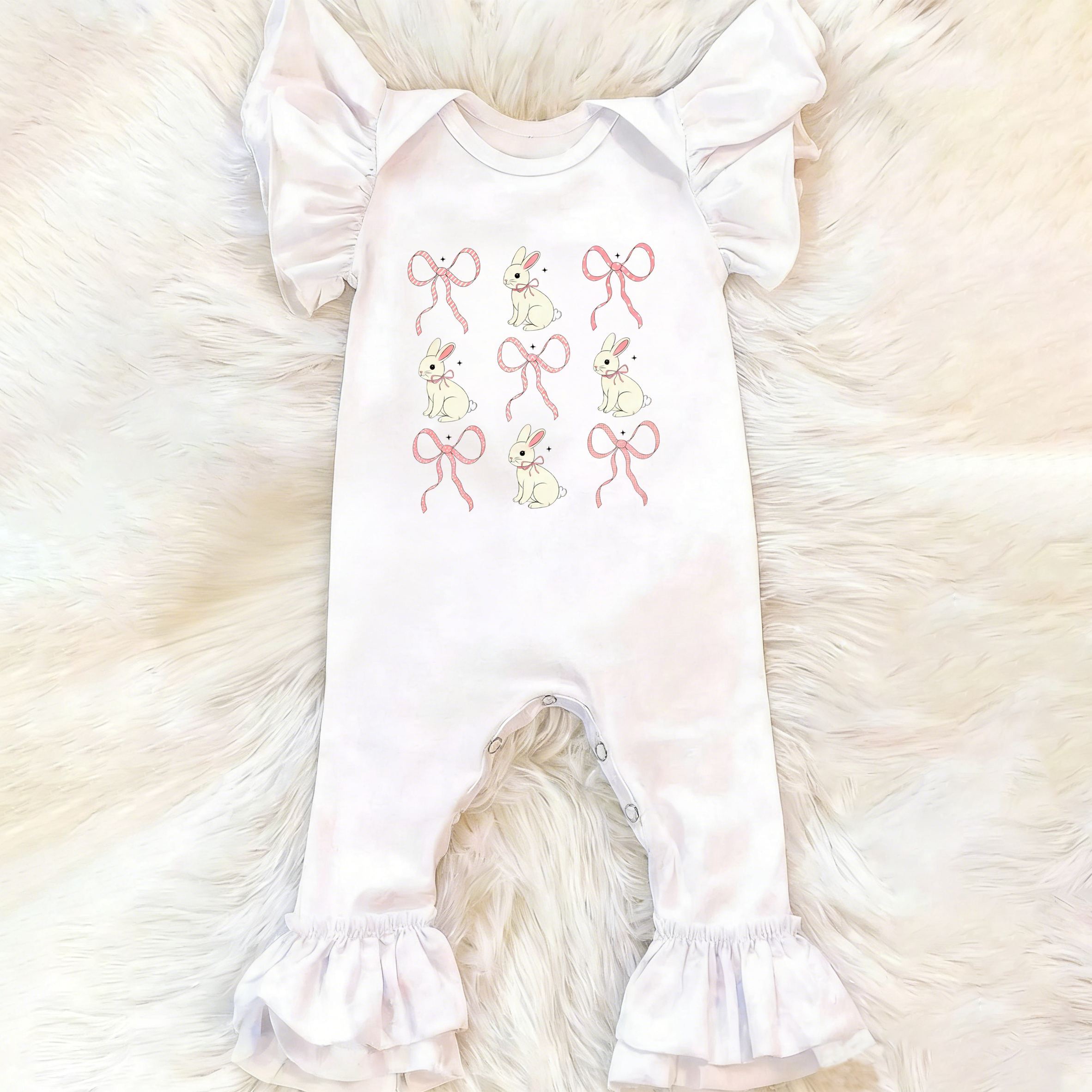 Baby Bunny Bow Jumpsuit 
