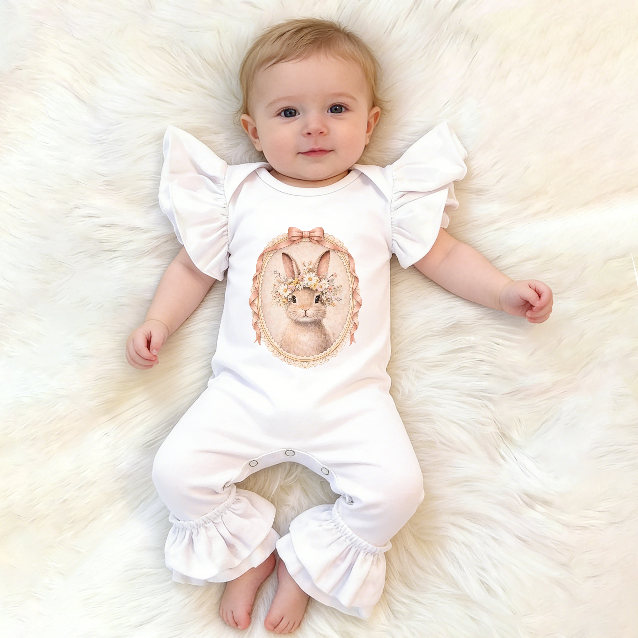 Baby Easter Bunny Jumpsuit 