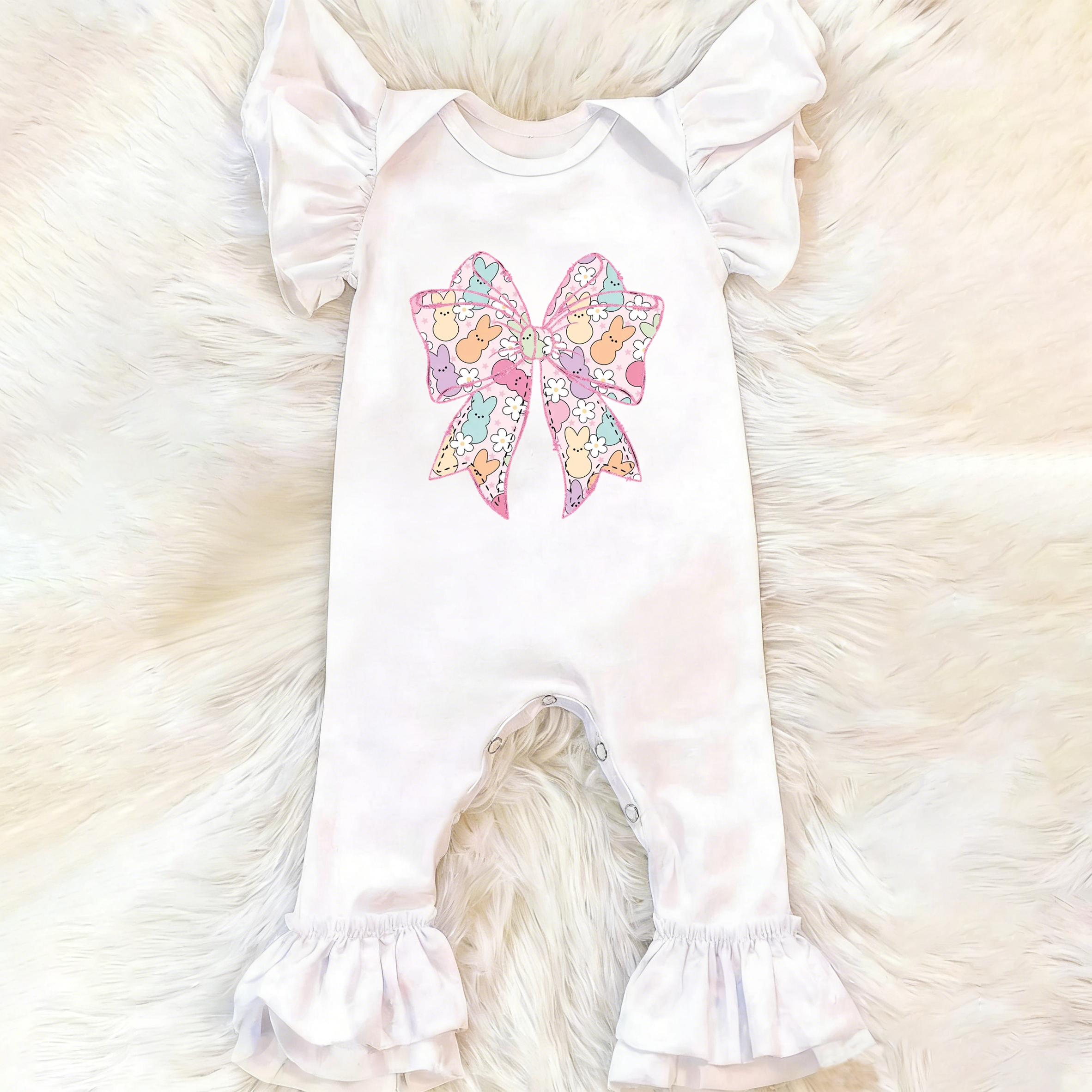 Baby Bunny Bow Jumpsuit 