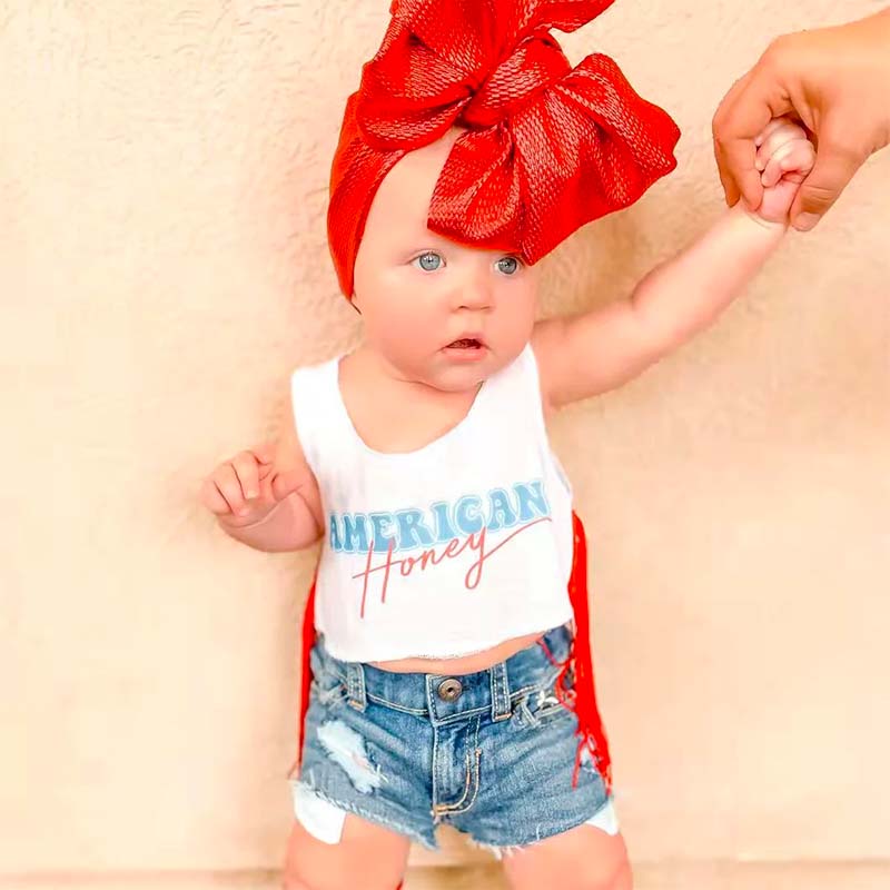 2-piece Baby Letter Print Suit.