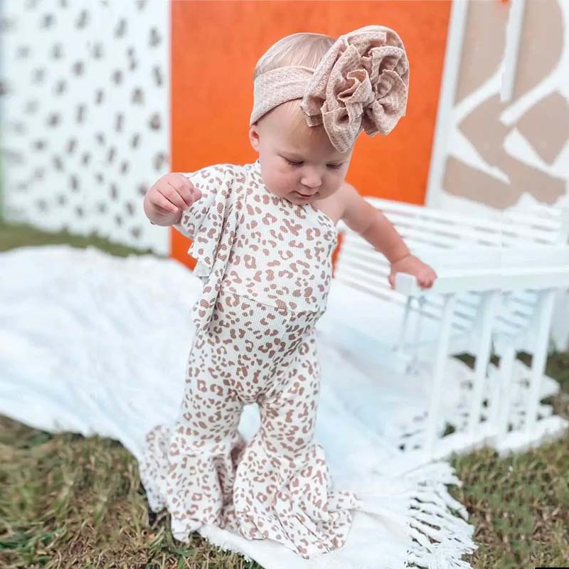 Baby Leopard Jumpsuit.