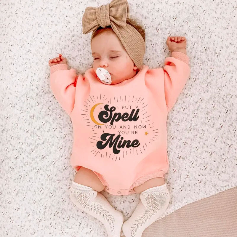 Baby Spell Mine Romper.