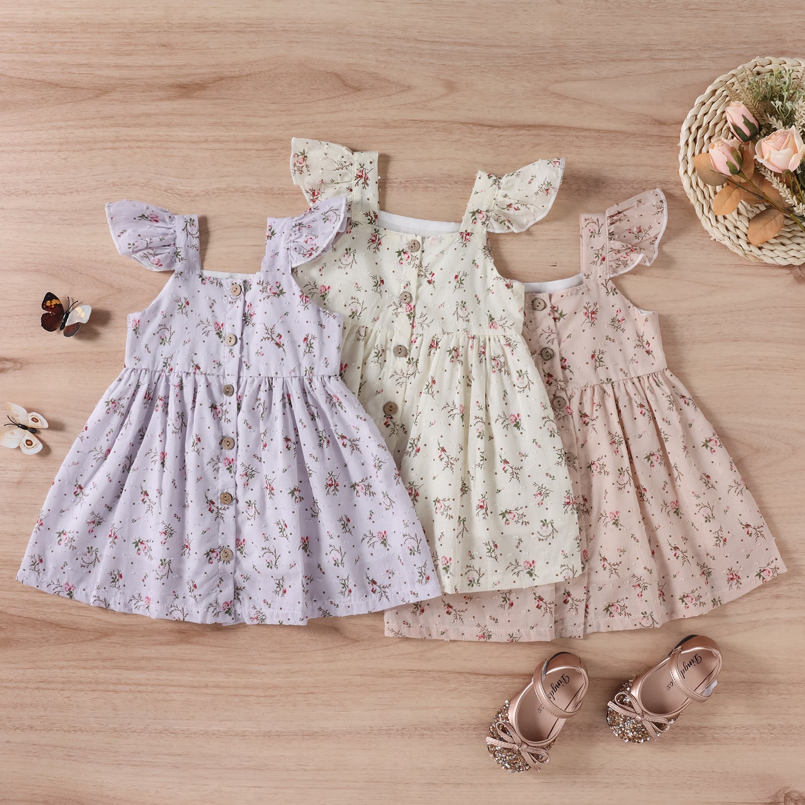 Toddler Flora Dress.