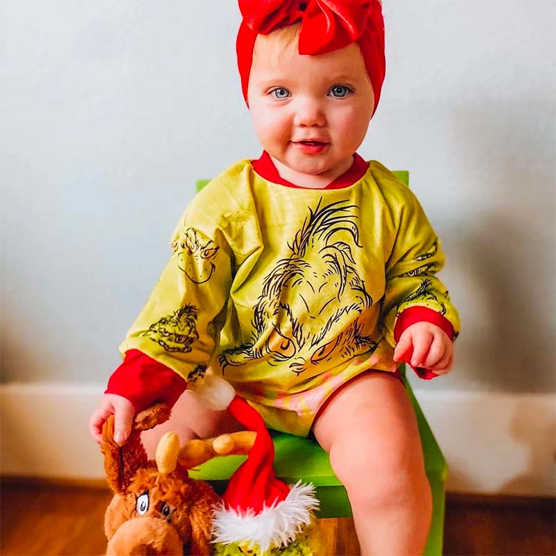 Baby Christmas Romper.