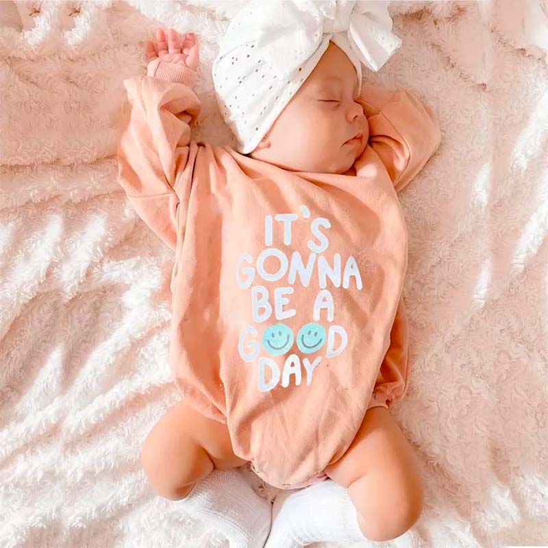 Baby Cute Print Romper.