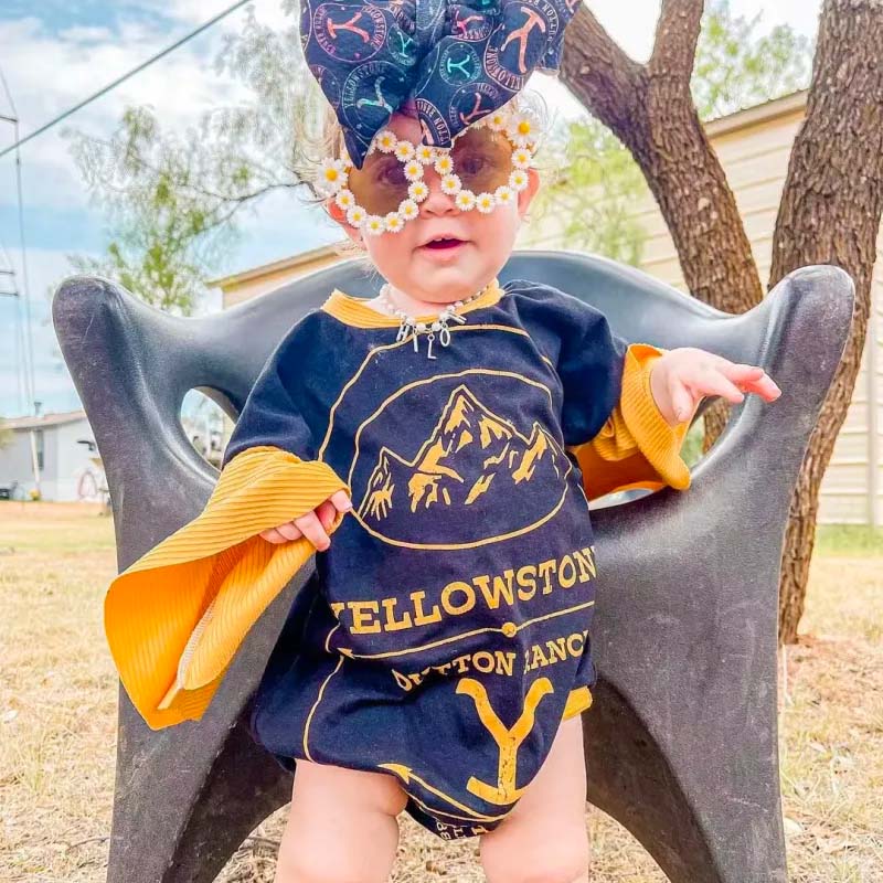 Baby Yellowstone Romper.