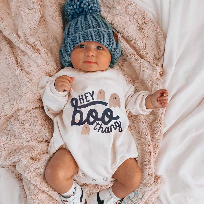 Baby Hey Boo Romper.