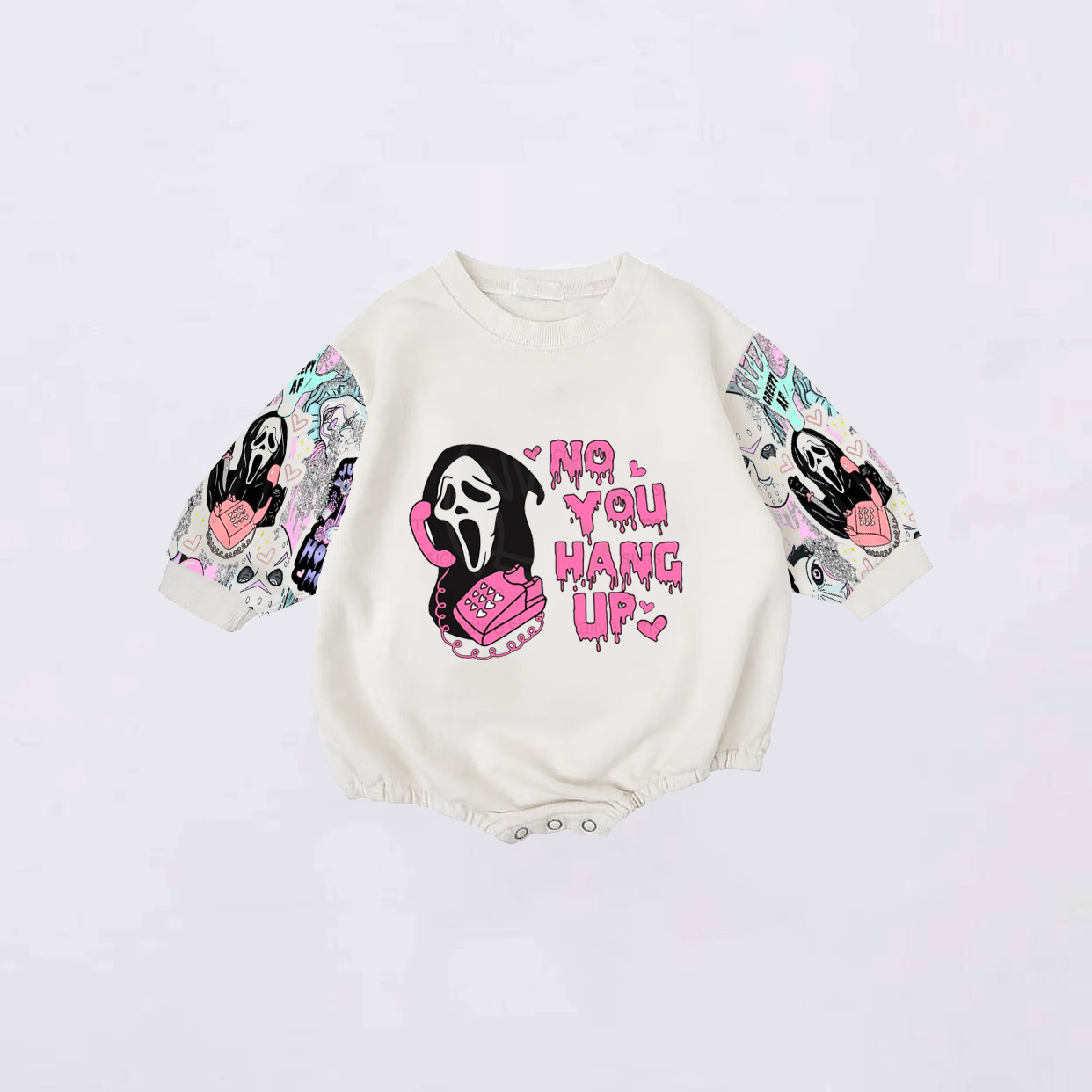 Baby Halloween Print Romper