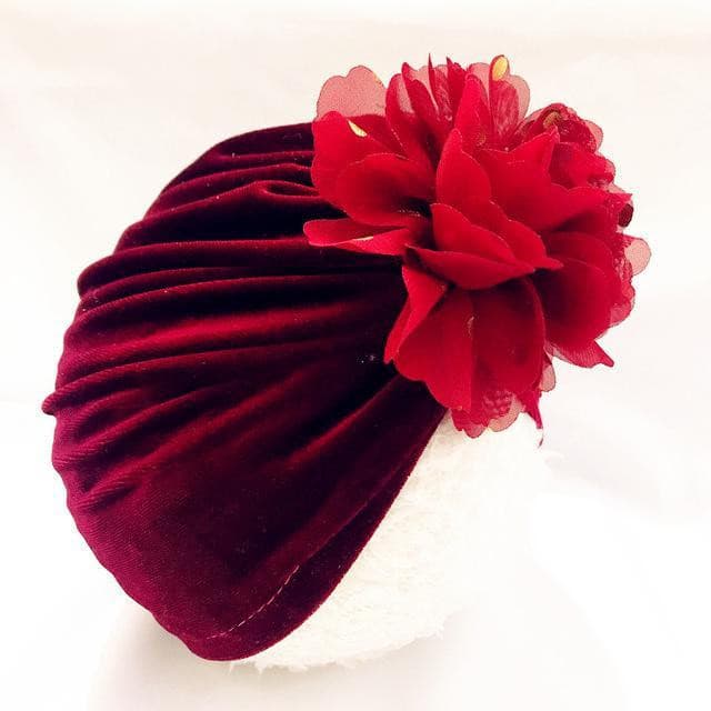 Baby 3D Gold Stamping Velvet Headbands.