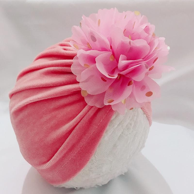 Baby 3D Gold Stamping Velvet Headbands.