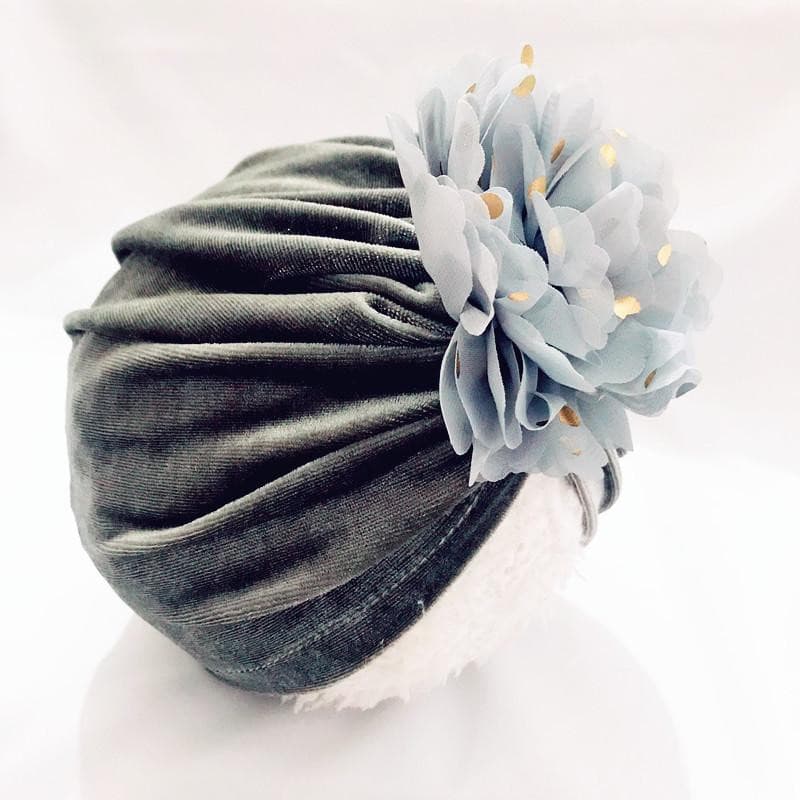 Baby 3D Gold Stamping Velvet Headbands.