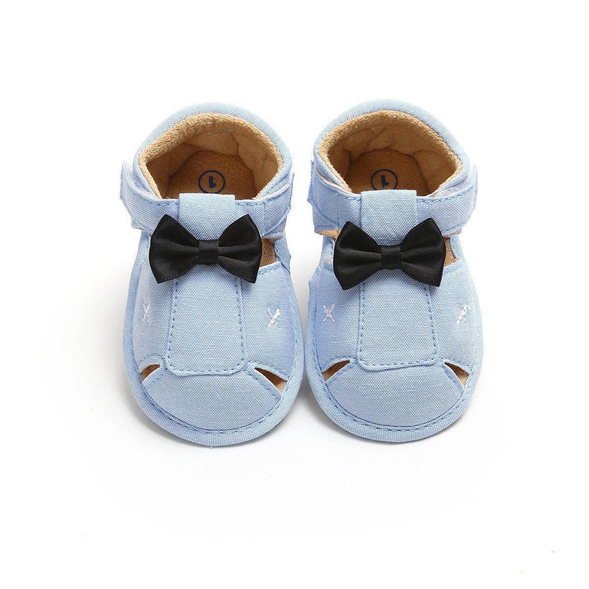 Baby Boy Bowknot Hollow Out Shoes 0-18m.