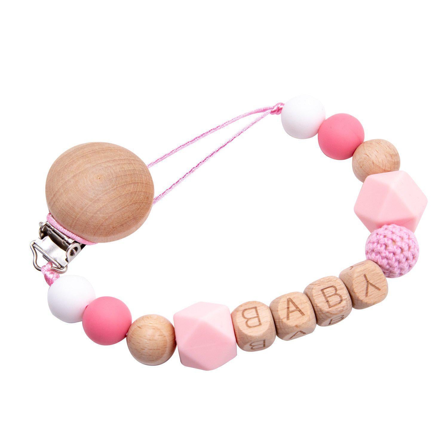 Soothers with silicone pads.