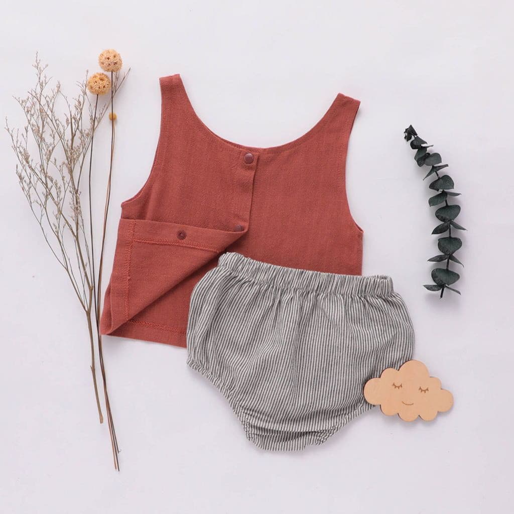 2-Piece Baby Summer Multicolor Sets.