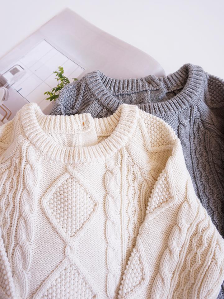 Baby Cotton Knit Romper.