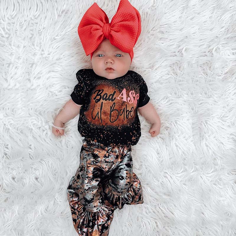 2-Piece Baby Girl Bad A$$ Lil Babe Set