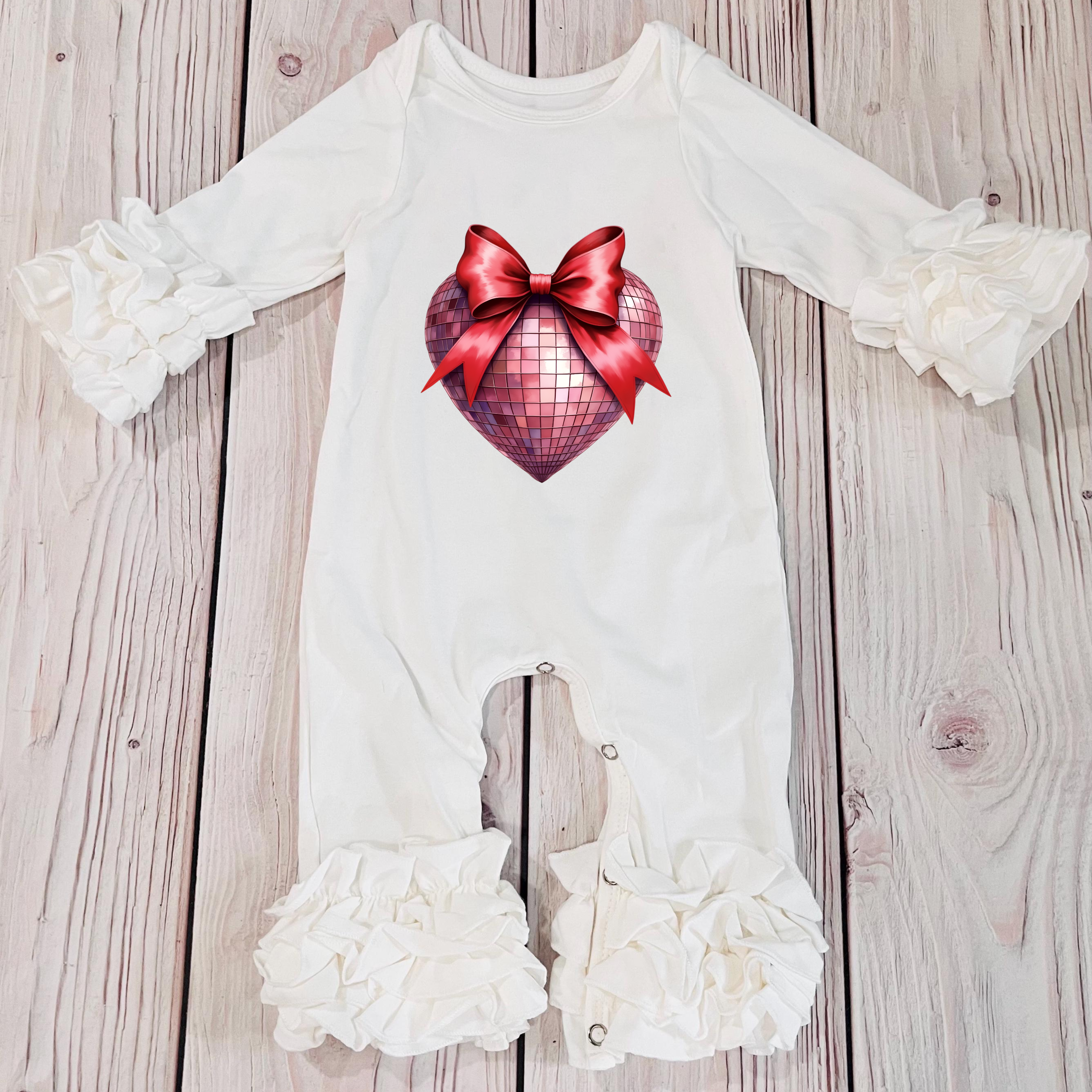 Newborn Valentine's Day Jumpsuit