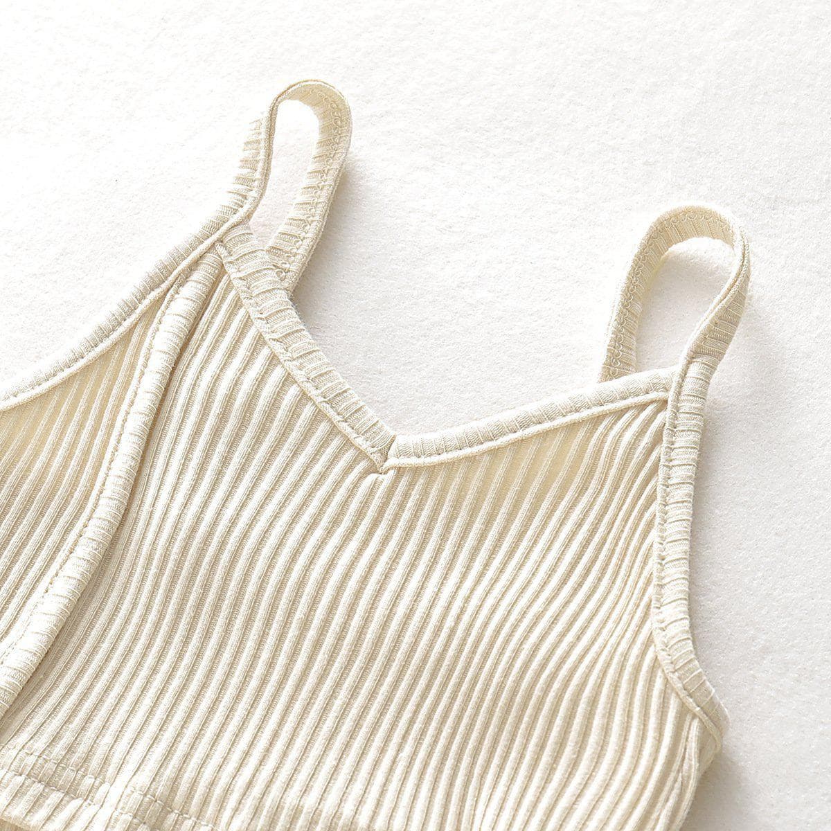 2-Piece Girl's Solid Color Vest Suit.