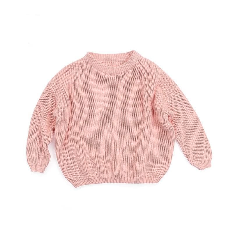 Baby Solid Color Sweater.