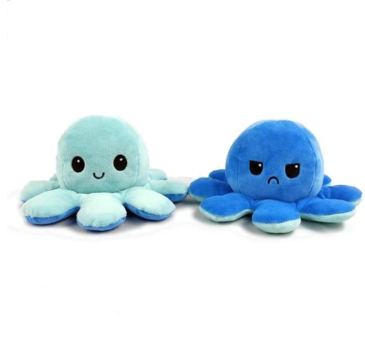 Reversible Octopus Plush.