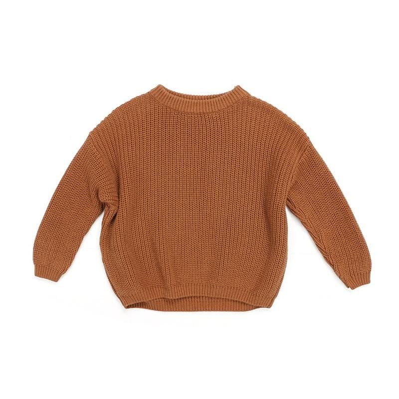 Baby Solid Color Sweater.