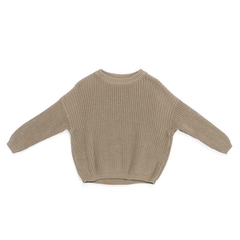 Baby Solid Color Sweater.